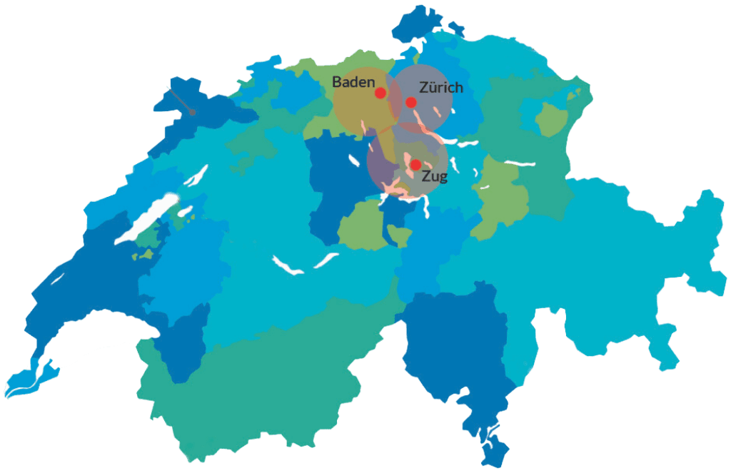 Schweiz Standorte